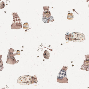 Bears with honey